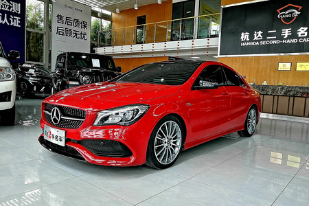绵阳二手奔驰CLA级 2018款 CLA 220 4MATIC