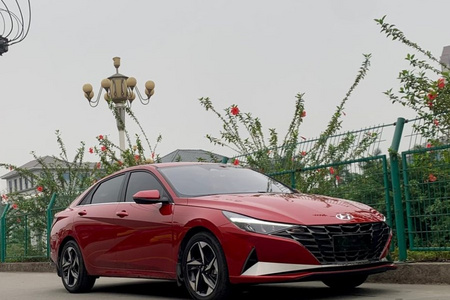 达州二手现代伊兰特 2021款 1.5L GLS领先版