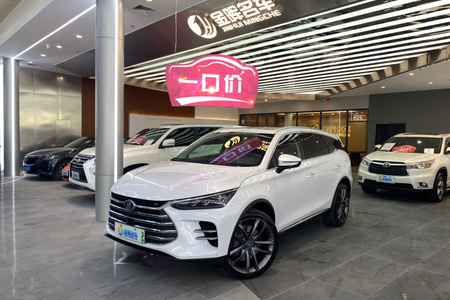 广州二手比亚迪唐新能源 2019款 DM 2.0TI 双离合 四驱 智联创享版 6座 国VI