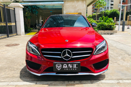 广州二手奔驰C级 2018款 C 200 成就特别版