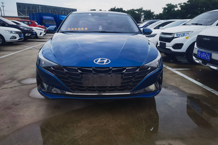 嘉兴二手现代伊兰特 2021款 1.5L LUX尊贵版